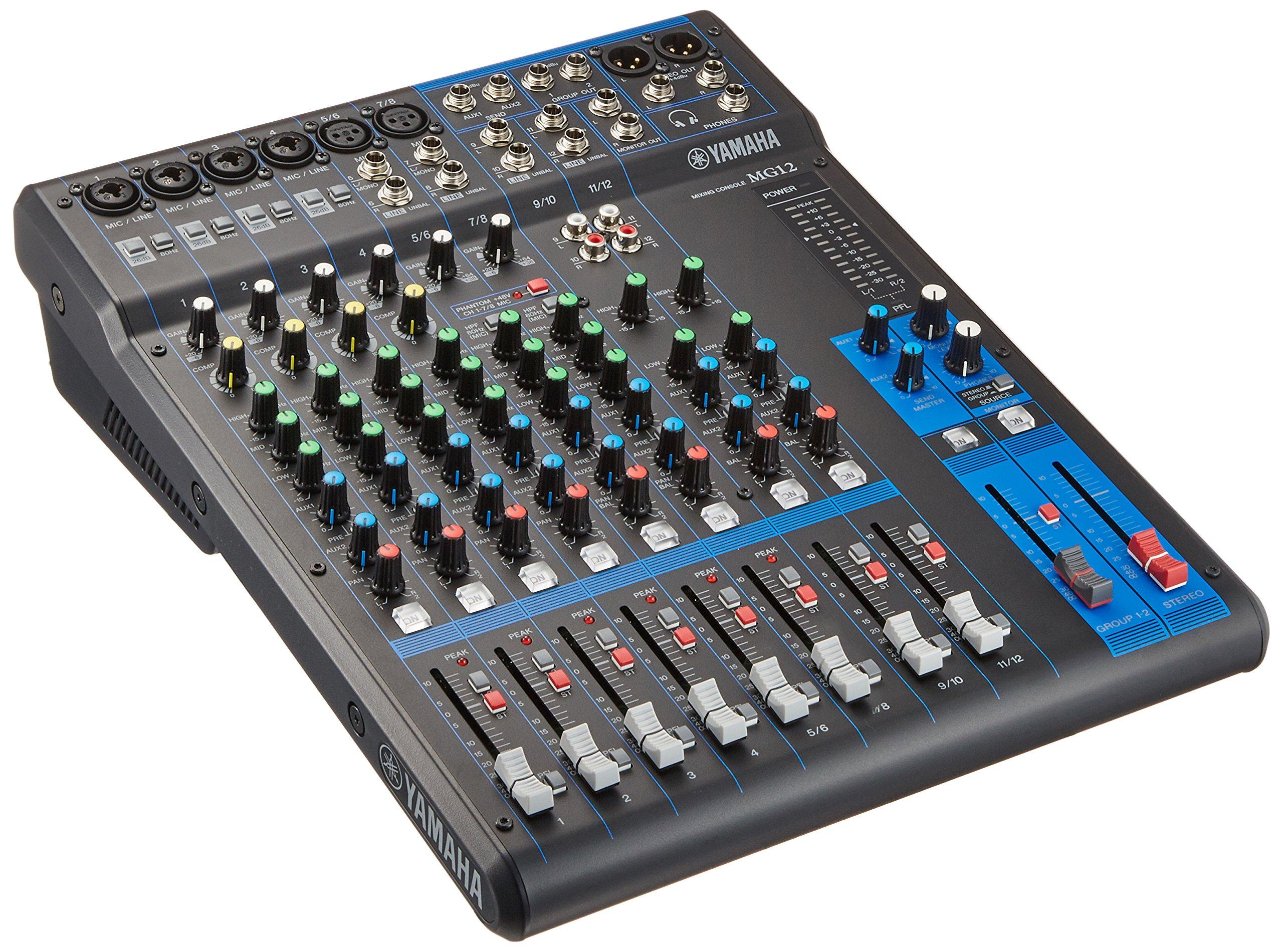 

Yamaha YAMAHA 12 channel mixing console MG12