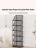 Floor-Standing Wrought Iron Magazine & Brochure Display Rack