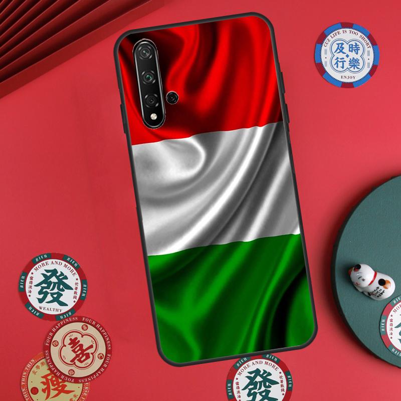 Italy Flag For Huawei Nova 12s 7i 8i 11i 12i Y73 Y70 Y90 Y60 Y72 Y61 Y91 9 10 SE P30 Pro P40 Lite Case