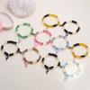 1Pair Beaded Lovers Friendship Bracelet Couple Cartoon Cat Hand Chain  Hipster