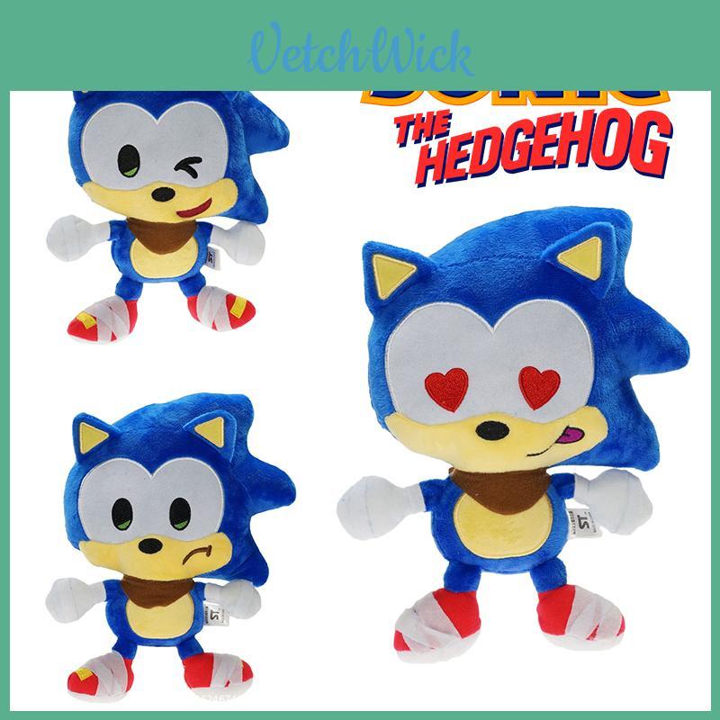 9.1in Sonic The Hedgehog Plush Toy Cute Soft Stuffed Animal Kids Gift