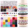 1960 Pieces 6Mm28 Color Abs Dyed Pearl Diy Color Loose Beads Beaded Bracelet Necklace Material Jewelry Accessories