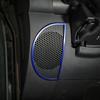 Central Console Dash Lower Speaker Frame Ring Trim for Jeep Wrangler JK  Blue