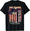 250 Anniversary USA Patriotic Men Women 1776 America 250th T-Shirt