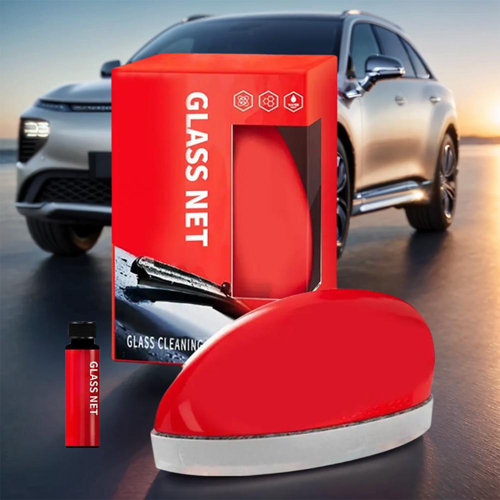 Car Glass Oil Film Remover Powerful Windshield Cleaner Car Windshield Water Spots Stain Removal Paste Car Cleaning Detailing