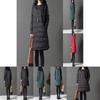 Women Winter Warm Quilted Coat Pullover Dress Long Sleeve Loose Tops Plus Size For Ultimate Comfort And Style