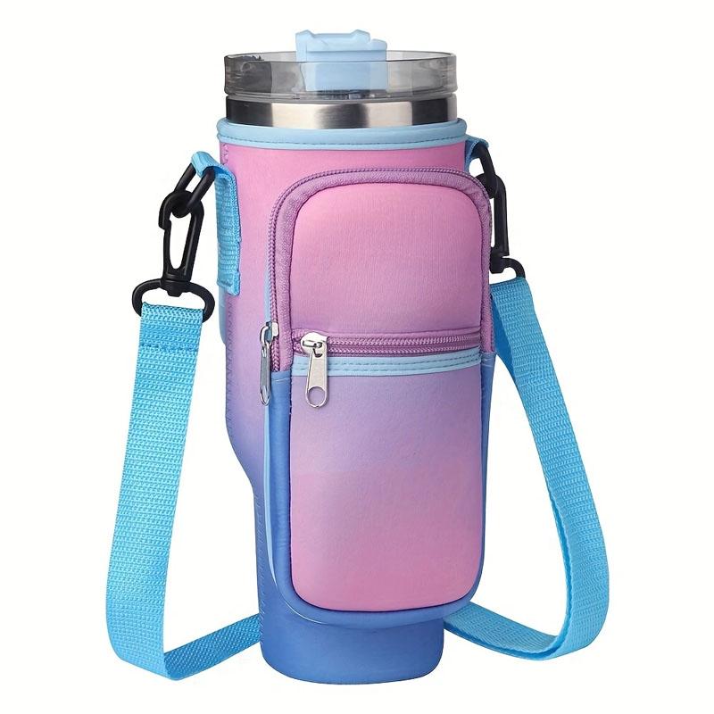 IJs Moedig Bekerhoes, inclusief twee opbergzakjes (kan mobiele telefoons en diverse spullen bevatten) geschikt voor 30oz en 40oz bekers