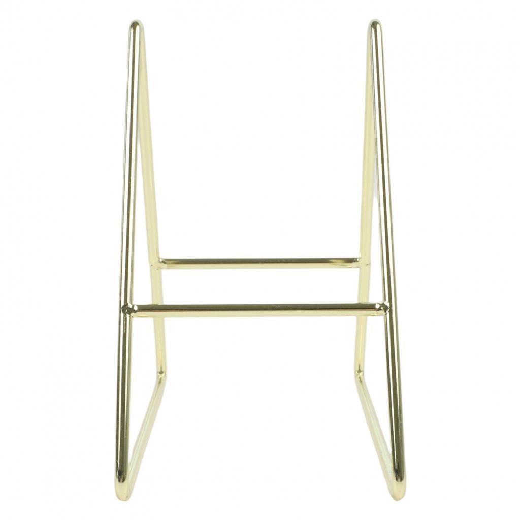 Silver Coaster Holder Space-saving Stand Rack Dish Triangle Coasters