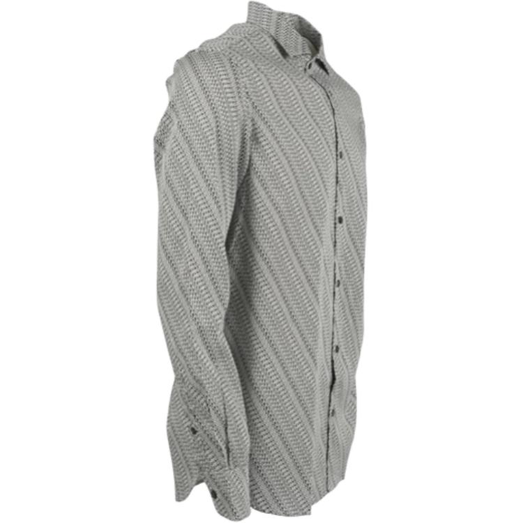 Emporio Armani Long Sleeve Single Breasted Collar Shirt Men shirts 6R1C86-1NMVZ-F085