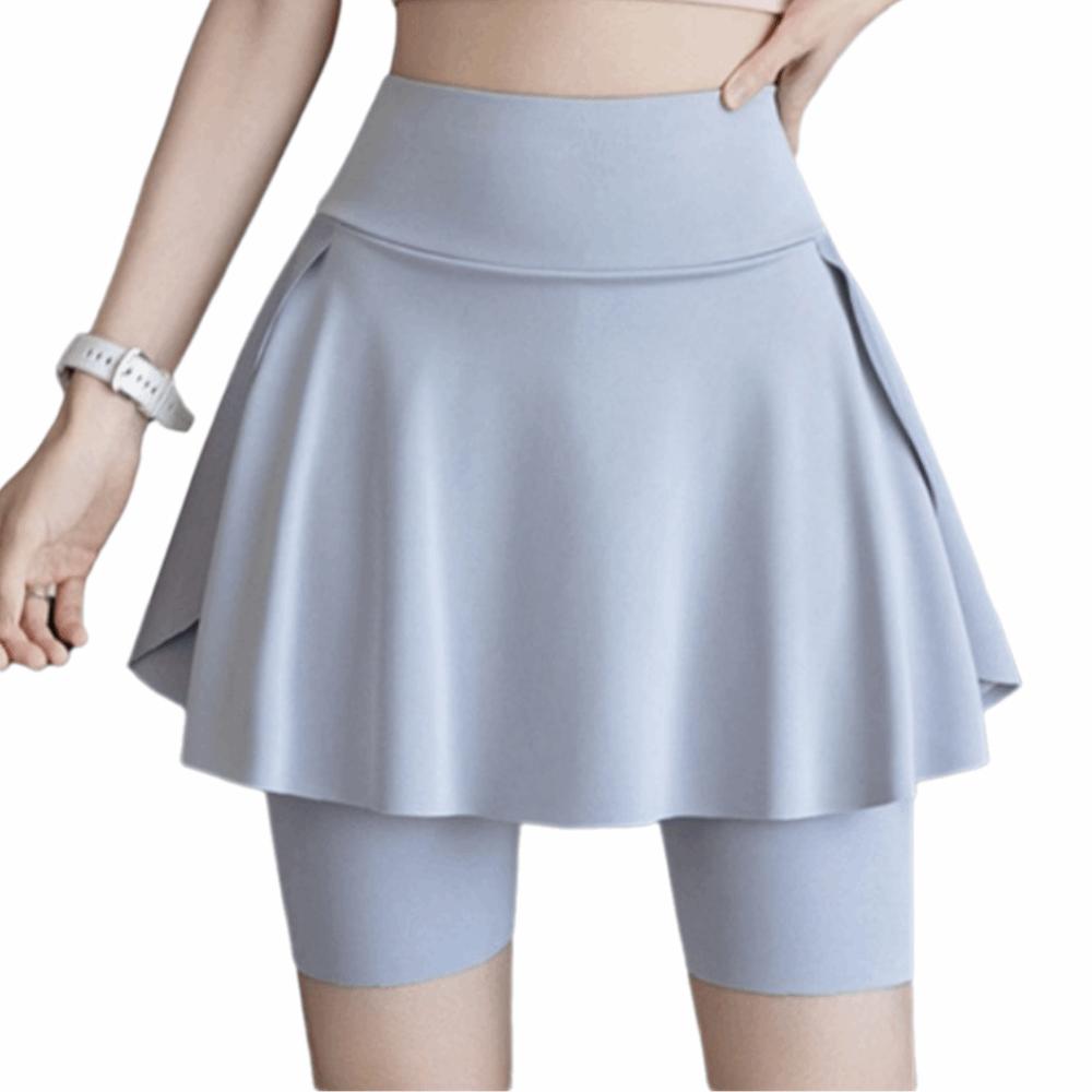 Quick-Drying Women's Tennis Skirts High Waist Fitness Shorts Skirts Women's Yoga Skirt Gym Fitness