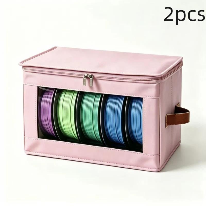 3D Printer Filament Storage Bags 3PCS Tear Resistant Thickened Pouches for Protecting 3D Filament Desktop Printer Workspace