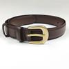 Elt Ew Women's Gold Buckle Belt Igh-end and Thin Fashion Versatile Leather Belt with Trousers