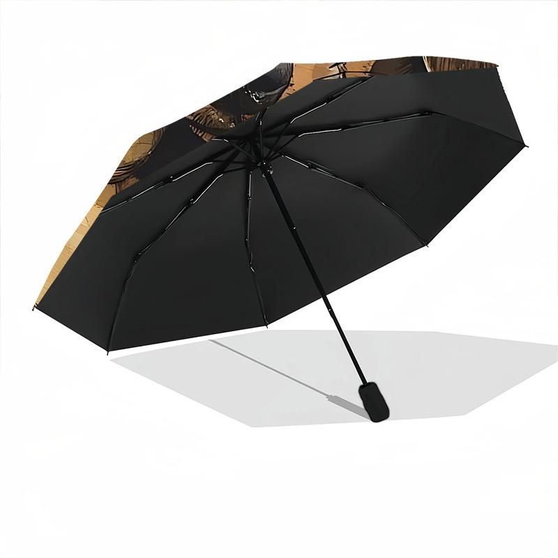 1pc Dachshund Bunny Open/Close Folding Umbrella, All- Portable Umbrella for & Men, Stylish Accessory (Holiday Gift) 8-Rib yy251213199