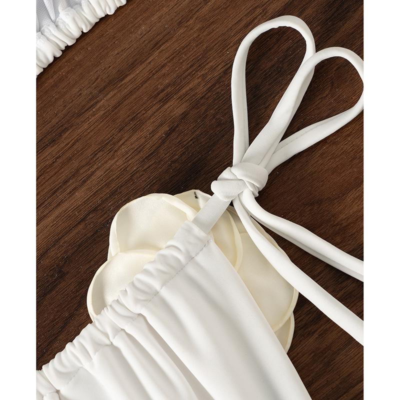 2025 European & American 3D Flower Women's Bikini Set - Fashionable & Sexy