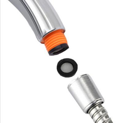 1PC Handheld Shower Head High Pressure 300 Hole Water Saving Showerhead Rainfall Bathroom Bath Nozzle Filter Bathroom Accessory