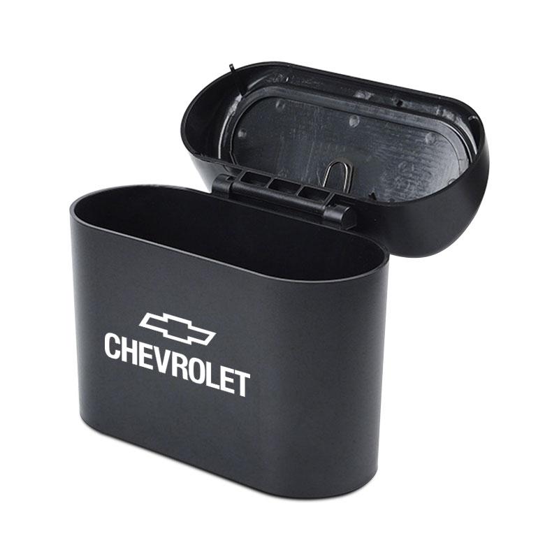 Car Vehicle Case Storage Box Black ABS Square Pressing Trash Can for Chevrolet Chevry Cruze Impala Camaro Garna Equinox Volt Yakista AVEO Sedan Malibu