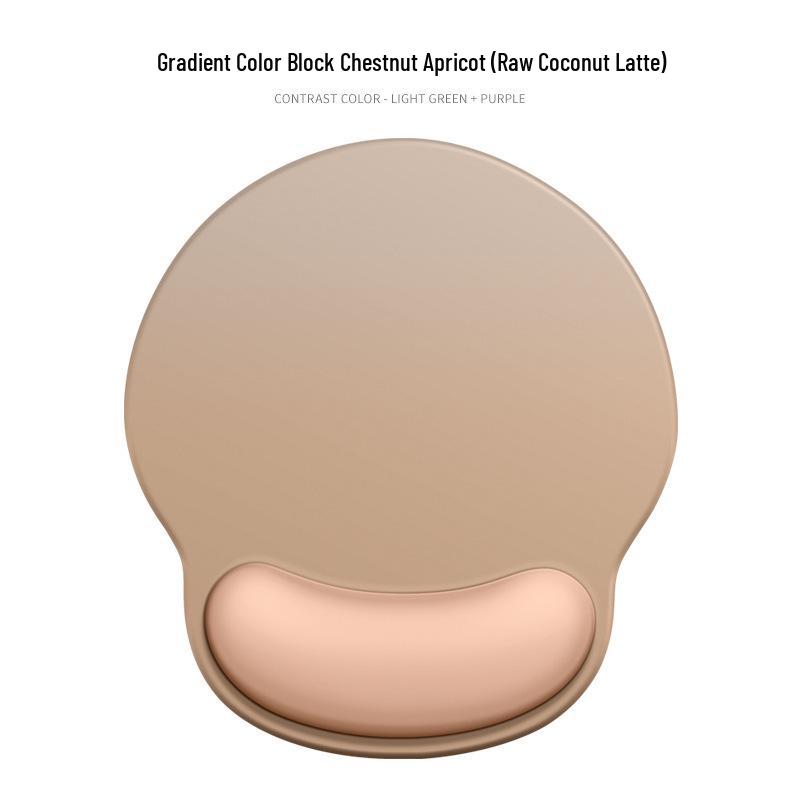 Gradient Silicone Wrist Rest Mouse Pad: Non-Slip, Ergonomic Support for Men & Women, Office Desktop Use