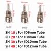 Pneumatic Fitting C Type Self-locking Quick Coupling Connector Coupler For Air Compressor SP PP SM PM SH PH SF PF 10 20 30 40