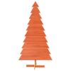 Christmas Tree for Decorating Wax Brown 180 Cm Solid Pine Wood