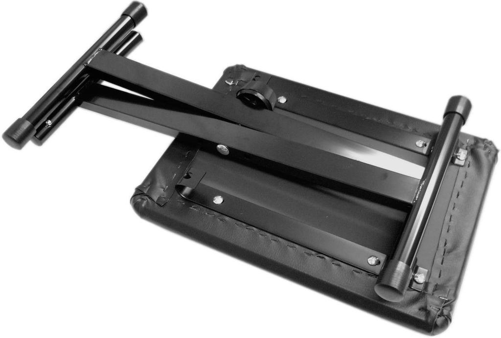 Kikutani Keyboard Bench/Piano Stool, X-Shaped, KB-66, Black