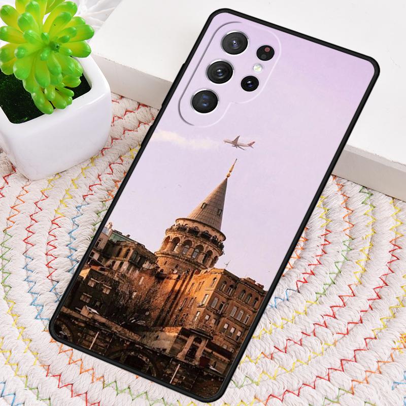 Turkey Istanbul Scenery TPU Phone Case For Samsung Galaxy note 10 pro S26 S25 S24 S23 S22 Ultra Plus S21 FE S20 Shockproof Cover