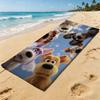 S-SECRET L-LIFE OF P-PETS Cartoon Towel For Outdoor Camping Beach Towel Super Absorbent Quick-Drying Summer Towel