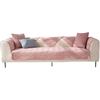 Simple Modern Sofa Cushion Plush Embroidery Winter Non-slip Fabric Seat Cushion Nordic Four-season Universal Sofa Cover Towel