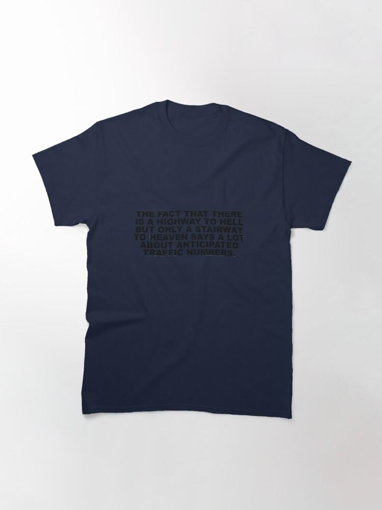 AC/DC Highway to hell, stairway to heaven (BLACK) Classic T-Shirt