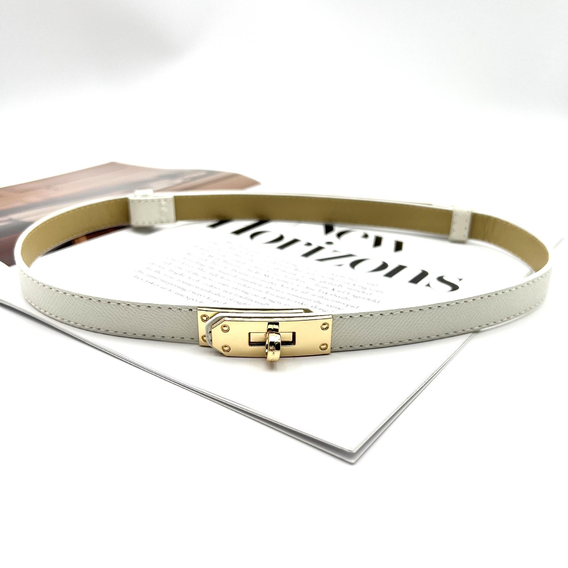 

Модный регулируемый тонкий ремень, роскошный черный женский дизайнерский пояс из искусственной кожи, корейский корсет с металлической пряжкой, ремни для женщин, белый 100cm белый