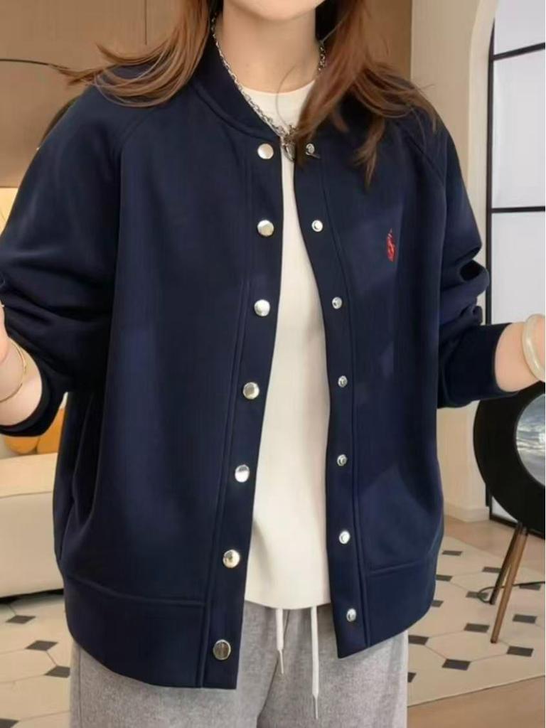 Elegant, Versatile Autumn Coat: Age-Reducing, Skin-Brightening, Loose & Slimming, Flaw-Covering, Long-Sleeved, Windproof Jacket Suitable for Everyone