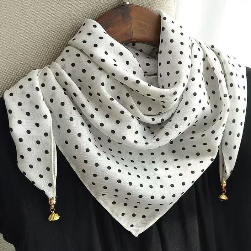 Women's Magnetic Buckle Square Scarf