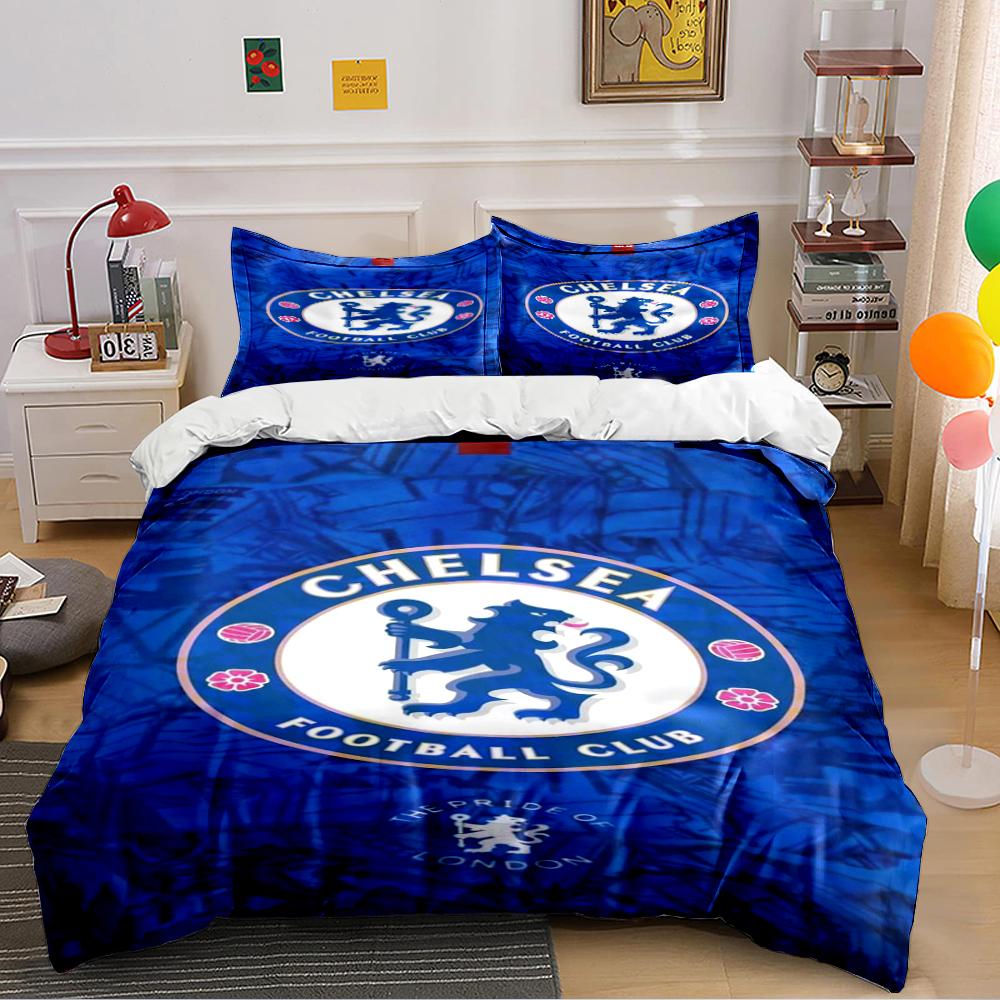 Chelsea Football Club Bedding Bedding set (1 duvet cover, 2 pillowcases, duvet not included)