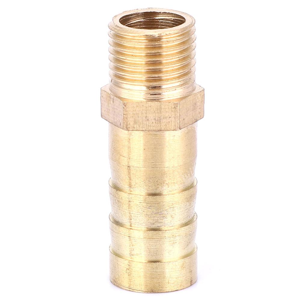 5pcs G1Celsius8 Male Thread Barb Connector Brass Pipe Fitting Connector Joint for Gas Liquid