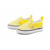 Vans Slip-On V Low Top Casual Walker Shoes Yellow White Checkerboard Baby sneaker VN000UBSABP