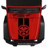 X294 Totenkopf-Aufkleber für Jeep Wrangler Haube und Motorhaube