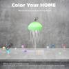 Upgrade Voice Control Dancing Jellyfish Lamp with Remote Control Rechanging Table Night Light Color Changing Atmosphere Light Birthday Christmas Gift