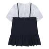 The Coffee Bean   Tea Leaf Navy Layered Dress Bz24op05nv