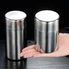 Portable 304 Stainless Steel Tea Storage Can - Sealed Small Size for Household Use