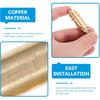 2pcs Brass Pop-up Drain Stopper Bolt Sink Spring Plug Basin Clicker Bolt