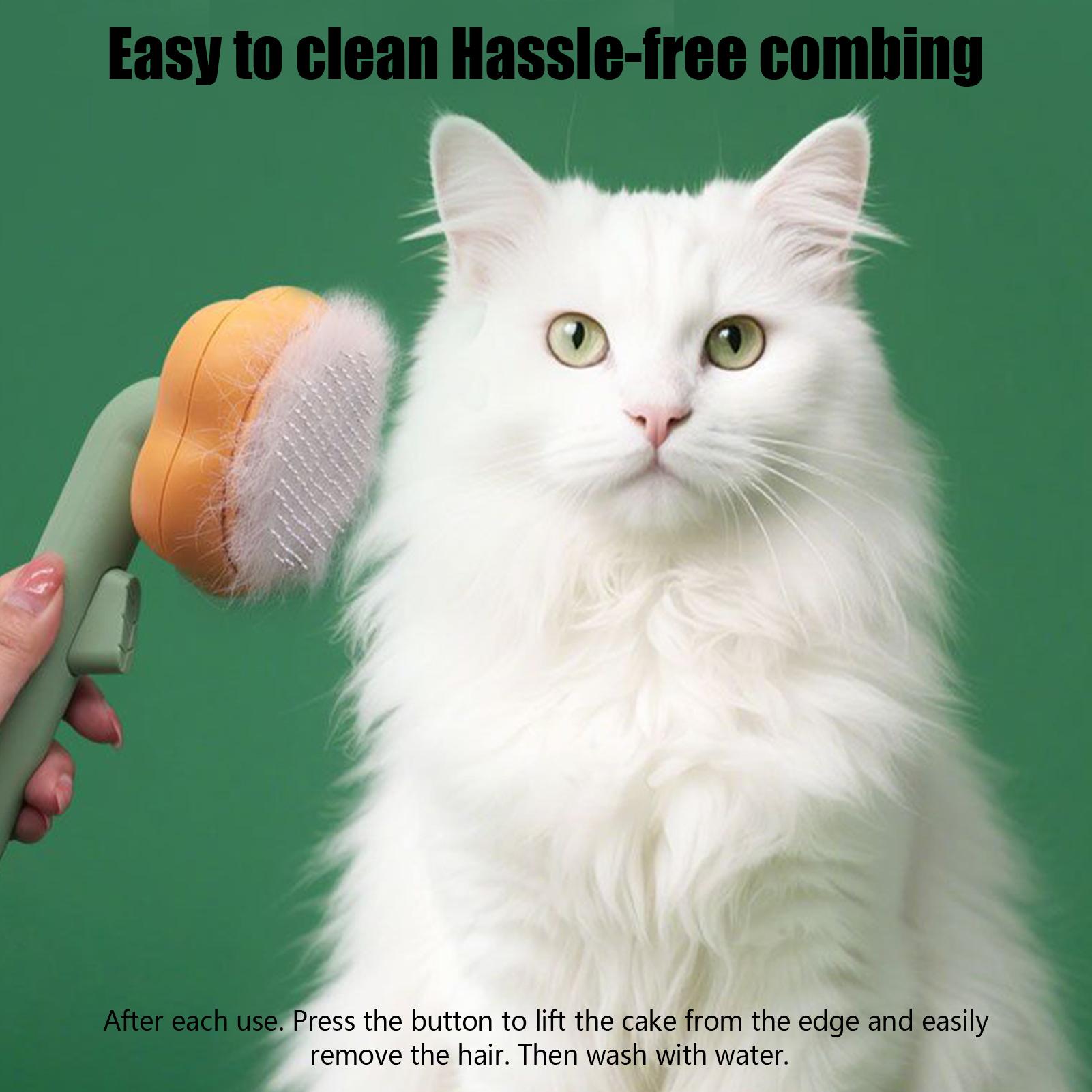 

Cat Hair Cleaning Dematting Brush Comb Dog Hair Removal Brush Cat Grooming Tool Dog Hair Shedding Trimmer Needle Comb China Mainland