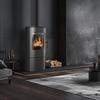 Wood Burning Steel Stove KRATKI ROLLO 7 kW Ø 150
