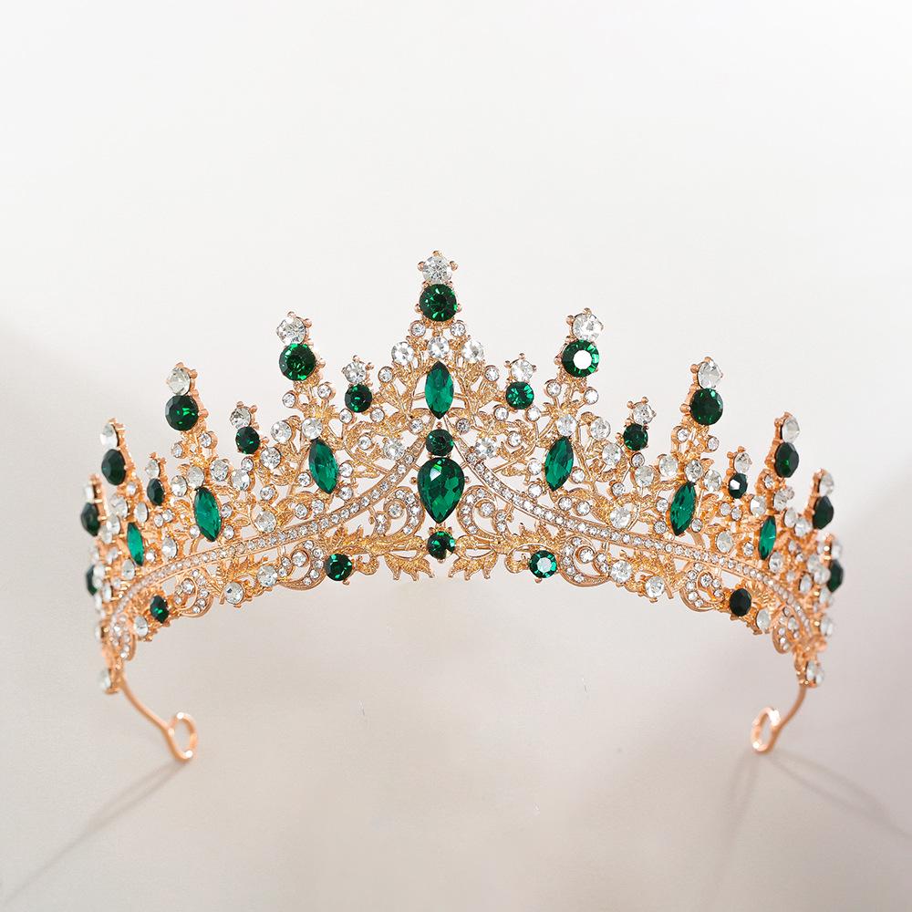  Tiare de Mariée en Cristal Élégant - Accessoire de Cheveux pour Mariage et Anniversaire