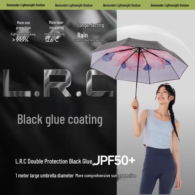 Beneunder BM662 Triple-Fold UV Protection Umbrella