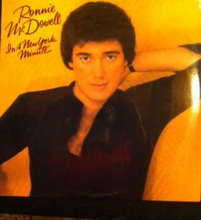 

LP Record RONNIE MCDOWELL In A New York Minute FE39954 Epic 1985 US CountryFolk Used