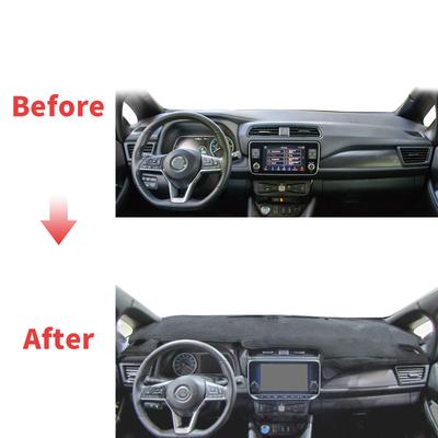 Fit for Nissan Leaf 2017 2018 2019 2020 2025-2025 EV Dashmat Dashboard Cover Pad DashMat Sunshade Protective Carpet Accessories