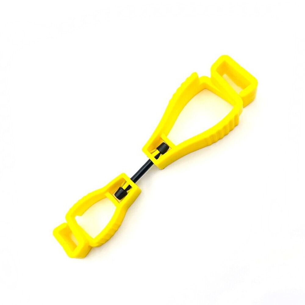 Work Glove Clip Holder-Guard Safety Interlock Clamp Grabber Carabiner Garden US