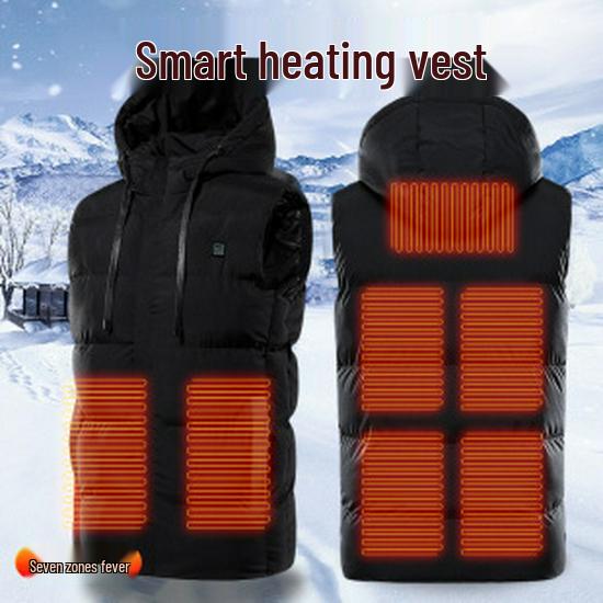 Smart Electric Heated Vest for Men and Women - Warm, Adjustable Heating Vest
