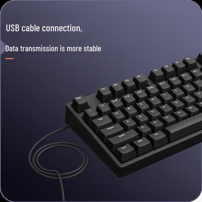 Lenovo C108 RGB Wired Mechanical Keyboard