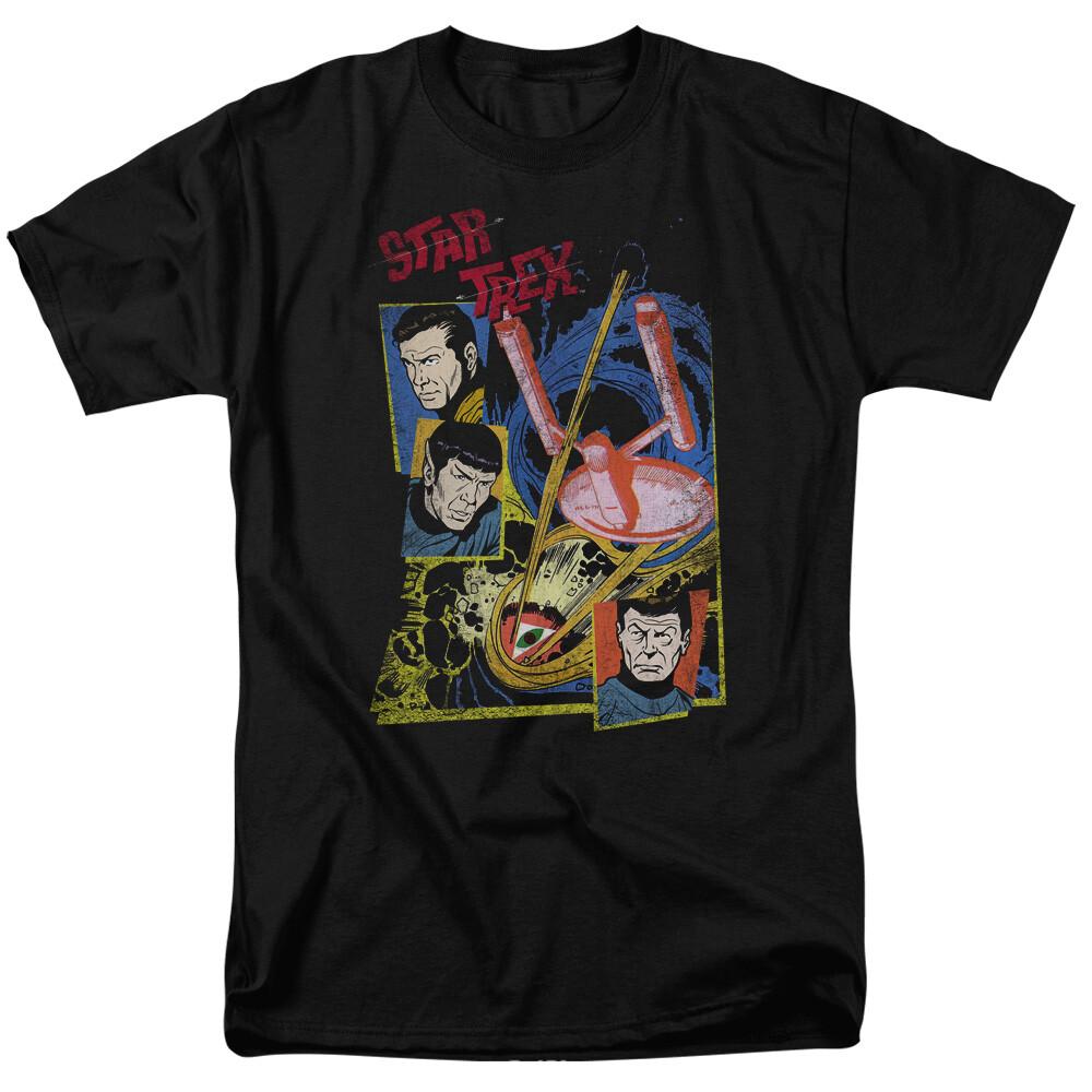 

Star Trek Eye Of The Storm T Shirt Licensed Sci-Fi TV Classic Tee New Black S