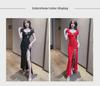 2025 Spring/Summer Sexy Retro Cheongsam: High-End Slit Style